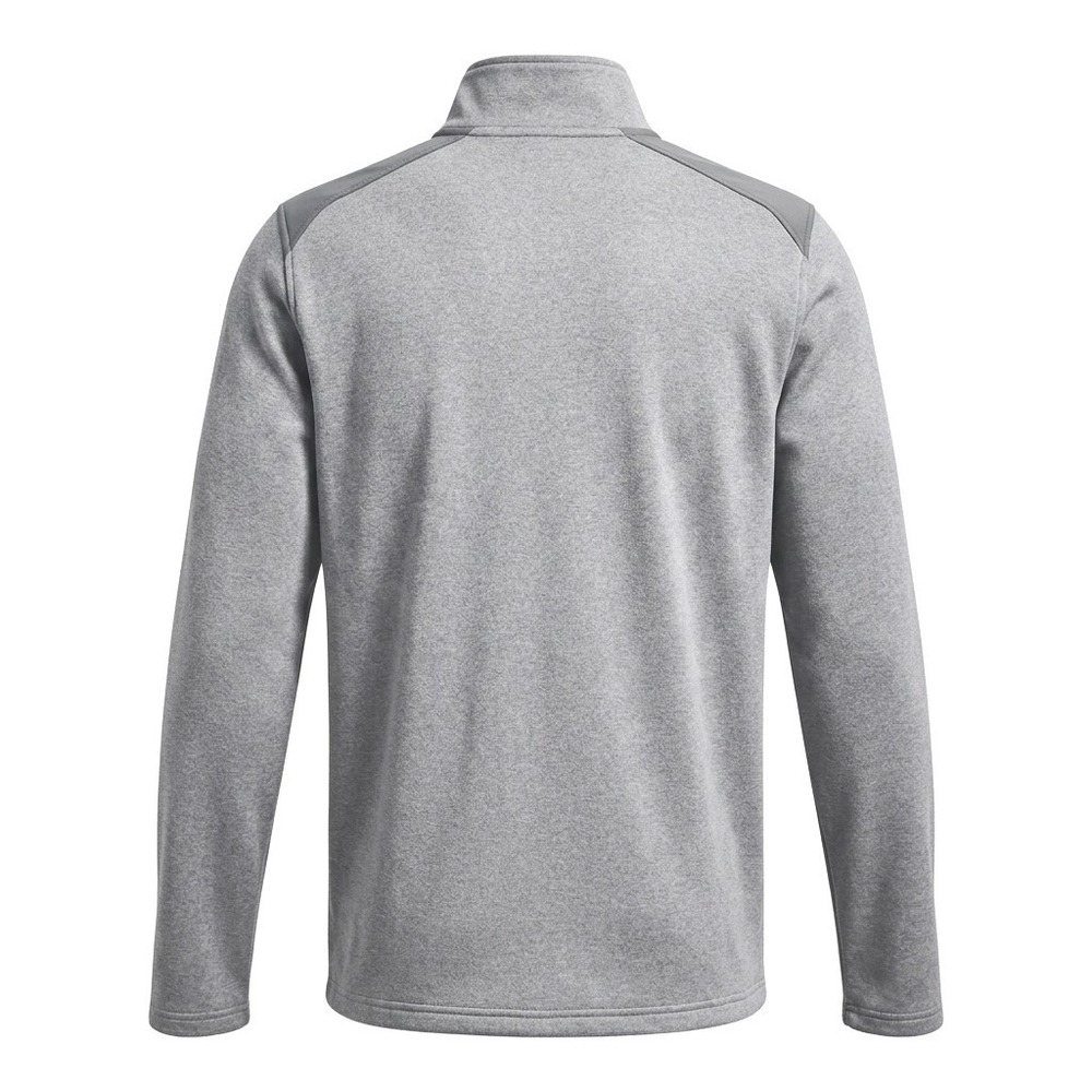 Under Armour ColdGear Mens XXL 2XL Gray 1/4 Zip Pullover Loose Fit Jacket - Picture 3 of 8